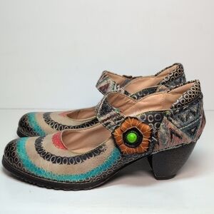 Colorful Mary Jane Women's Shoes